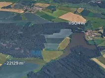 Prodej podílu lesa, Olešnice, 303 m2