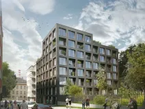 Pronájem bytu 1+kk, Brno, Hvězdová, 29 m2