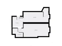 Pronájem bytu 2+kk, Praha - Žižkov, Čajkovského, 47 m2