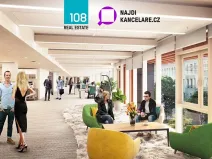 Pronájem kanceláře, Praha - Karlín, Rohanské nábřeží, 3400 m2