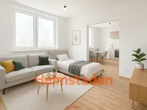 Pronájem bytu 1+kk, Karviná - Hranice, Slovenská, 31 m2