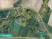 Prodej podílu 1/8 louky, Kravaře, 1062 m2