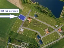 Prodej pozemku pro bydlení, Žirovnice, Starý Dvůr, 866 m2