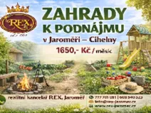 Prodej zahrady, Jaroměř, Slovenská, 384 m2