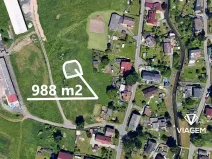 Prodej pozemku pro bydlení, Česká Lípa, 988 m2