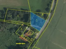 Dražba pozemku, Jevany, 21589 m2