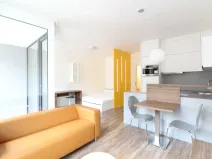 Pronájem bytu 1+kk, Praha - Vysočany, Za Krejcárkem, 36 m2