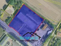 Prodej komerčního pozemku, Kroměříž, 3440 m2