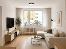 Pronájem bytu 2+kk, Praha, Nuselská, 42 m2