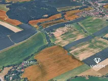 Prodej podílu pole, Bernartice nad Odrou, 375 m2