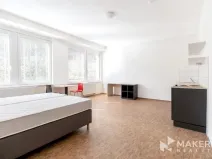 Pronájem bytu 1+kk, Praha - Smíchov, Křížová, 27 m2