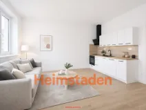 Pronájem bytu 2+kk, Ostrava - Kunčičky, Výhradní, 47 m2