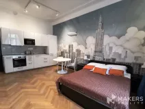Pronájem bytu 1+kk, Praha - Nové Město, Hálkova, 31 m2