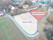 Prodej pozemku pro bydlení, Ves Touškov - Mířovice, 2205 m2