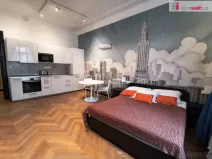 Pronájem bytu 1+1, Praha - Nové Město, Hálkova, 31 m2