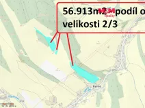 Prodej louky, Stárkov - Bystré, 56913 m2