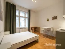Pronájem bytu 1+kk, Praha - Holešovice, Šimáčkova, 27 m2