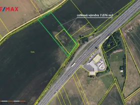 Prodej zemědělské půdy, Bystročice, 7076 m2