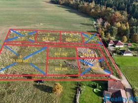 Prodej pozemku pro bydlení, Týn nad Vltavou, 844 m2