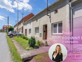 Prodej rodinného domu, Ohrozim, 110 m2
