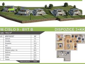 Prodej bytu 3+kk, Luka nad Jihlavou, Na Balkáně, 103 m2