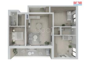 Prodej bytu 4+kk, Brandýs nad Labem-Stará Boleslav, Dřevčická, 108 m2