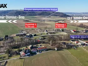 Prodej komerčního pozemku, Vražné, 13407 m2