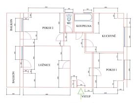 Prodej bytu 3+1, Dešov, 101 m2