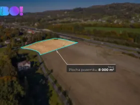 Prodej komerčního pozemku, Návsí, 8000 m2