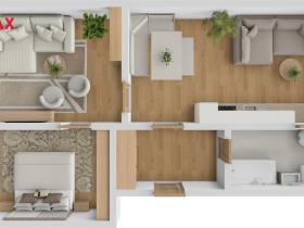 Prodej bytu 2+1, Úpice, náměstí T. G. Masaryka, 48 m2