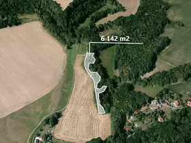 Prodej podílu lesa, Bílovec, 1023 m2