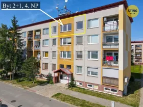 Prodej bytu 2+1, Uherské Hradiště, Derflanská, 44 m2
