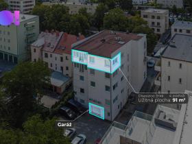 Prodej bytu 3+kk, Zlín, třída Tomáše Bati, 91 m2