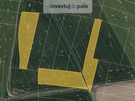 Prodej pole, Luštěnice, 777 m2