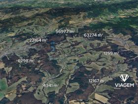 Prodej podílu lesa, Luhačovice, 8055 m2