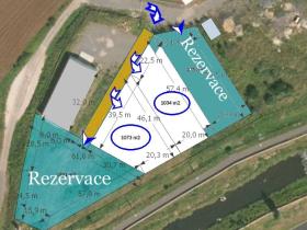 Pronájem komerčního pozemku, Králův Dvůr, Tovární, 500 m2
