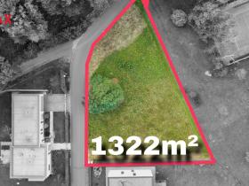 Prodej pozemku pro bydlení, Zlín, 1322 m2