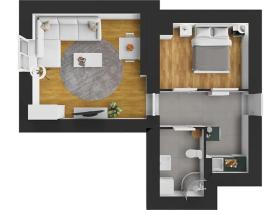 Prodej bytu 2+kk, Praha - Strašnice, Za strašnickou vozovnou, 46 m2