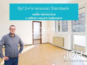 Prodej bytu 2+1, Šternberk, Jiráskova, 43 m2