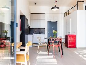 Pronájem bytu 1+kk, Praha - Holešovice, V háji, 49 m2