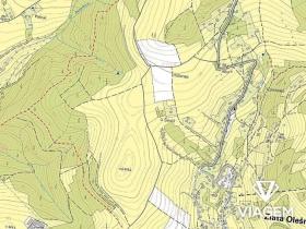 Prodej podílu lesa, Zlatá Olešnice, 569 m2