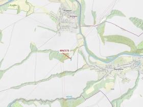 Dražba pozemku, Ivančice, 597 m2