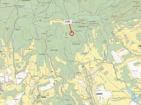 Dražba lesa, Lačnov, 849 m2