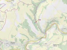 Dražba lesa, Benešov u Semil, 2540 m2