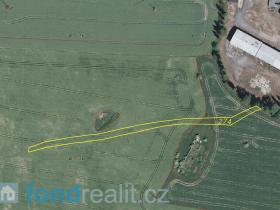 Prodej pole, Milhostov, 1500 m2