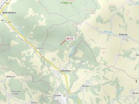 Dražba lesa, Zubrnice, 815 m2