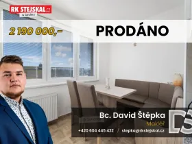 Prodej bytu 1+1, České Velenice, Sídliště na Sadech, 43 m2