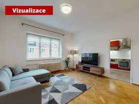 Pronájem bytu 2+1, Praha - Vinohrady, Písecká, 53 m2