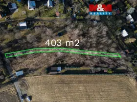 Prodej pole, Olomouc - Droždín, 403 m2