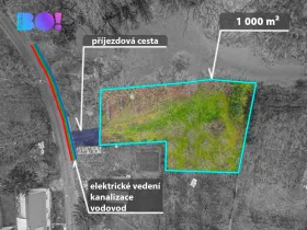 Prodej pozemku pro bydlení, Dub nad Moravou - Bolelouc, 1966 m2